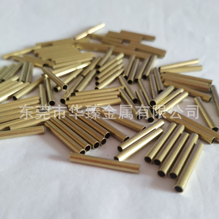 H65国标环保黄铜管 空心毛细薄壁铜管 t2纯紫铜管 可精密切割