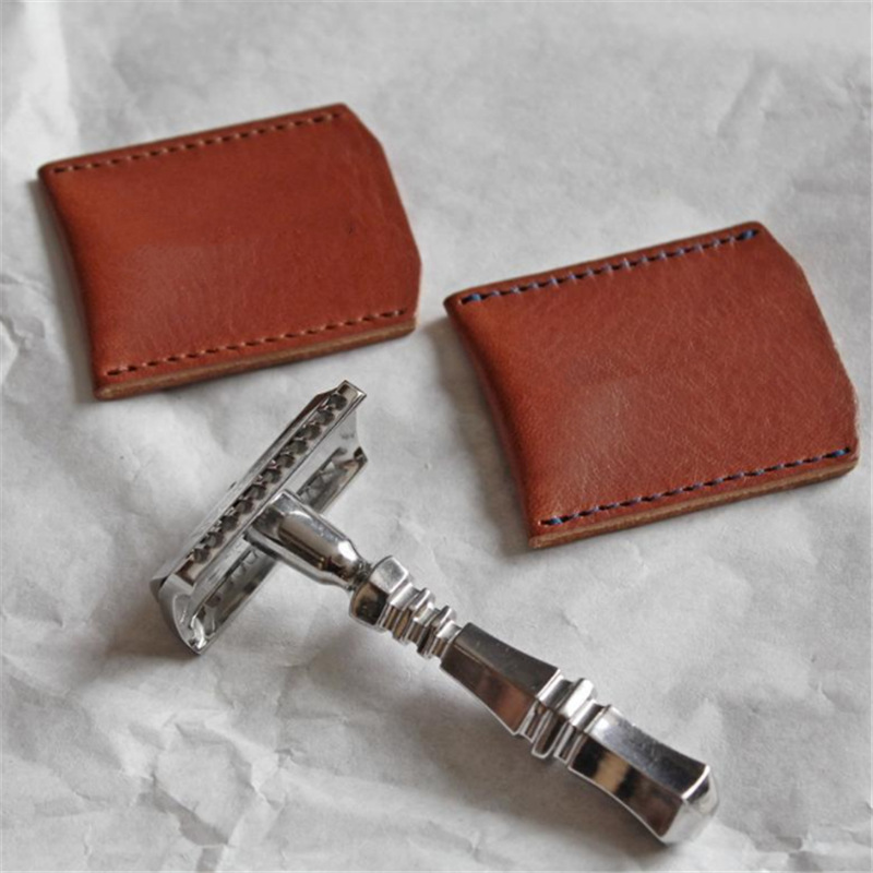 男士专用手动剃须刀保护套 老式刮胡刀便携旅行 刮胡刀厂家定制