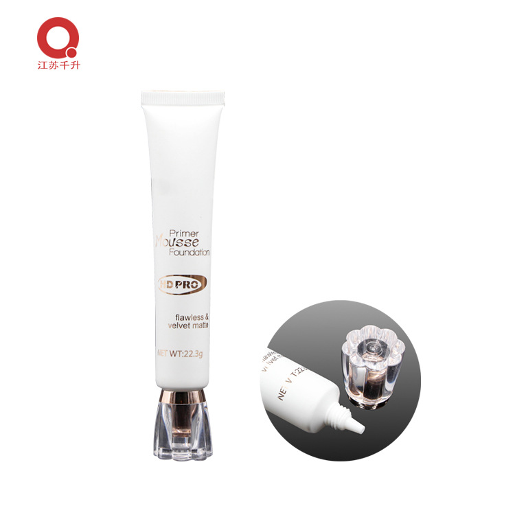 厂家眼霜软管配水晶盖亚克力盖BB霜软管包材