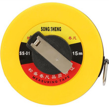 玻璃纤维皮卷尺 软盒 皮卷尺测量工具皮尺10m 15m 20m 30m