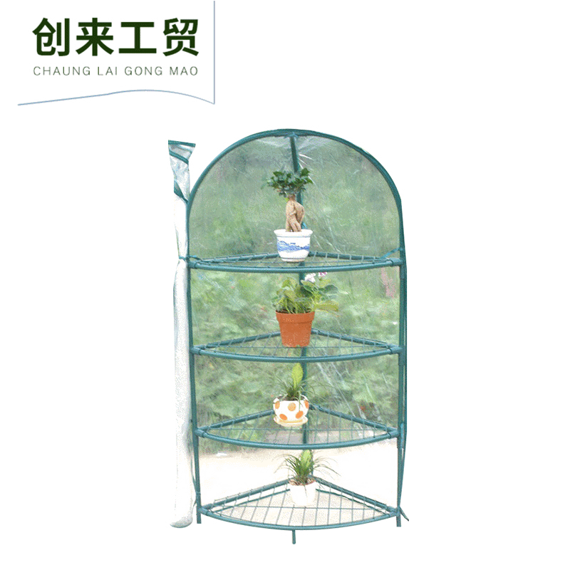 迷你植物天使花房 植物四层花房 玻璃花房 园艺伞型花房