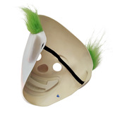 Рождественский подарок Joker Clown Mask Clown Back Soul Mask Бэтмен подделывает ужас макияж танец капюшон