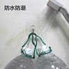 Powerless no trace hook sticky glue paste wall wall hanging heavy kitchen hook sticking stick door