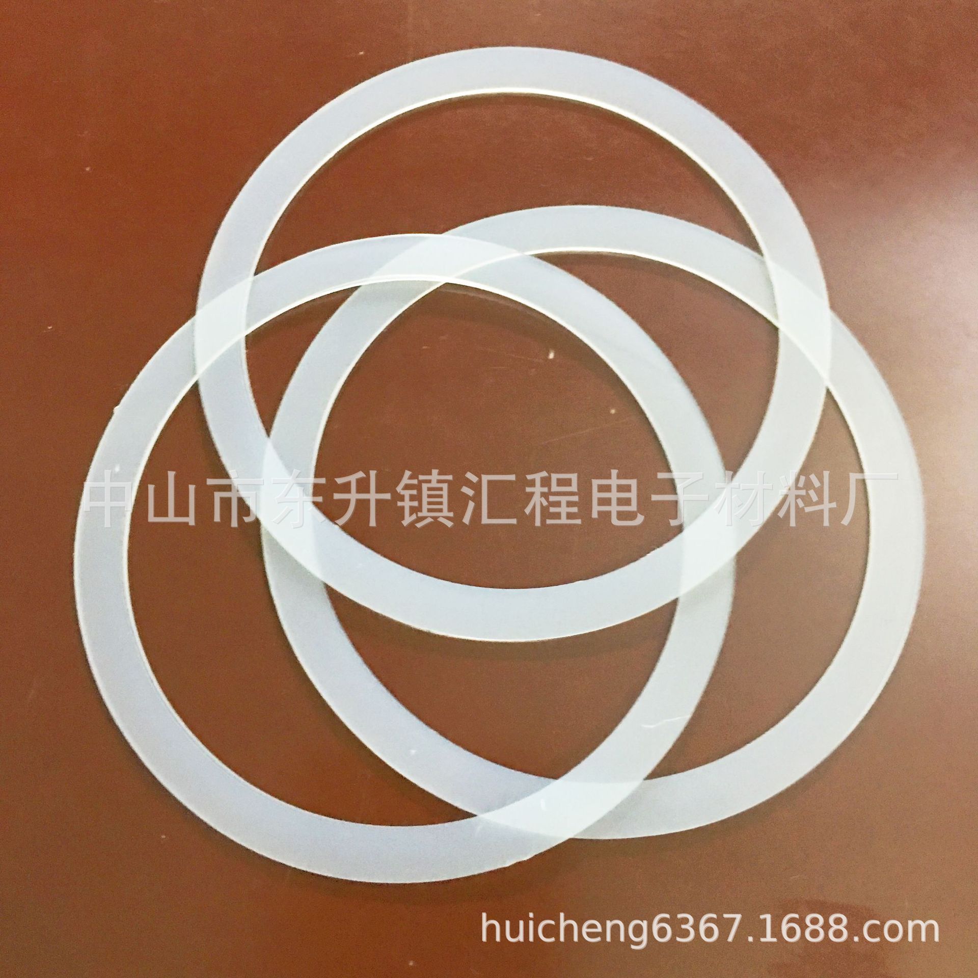 供应 白色硅胶平面密封圈 圆形透明密封圈 防水防油 可定制