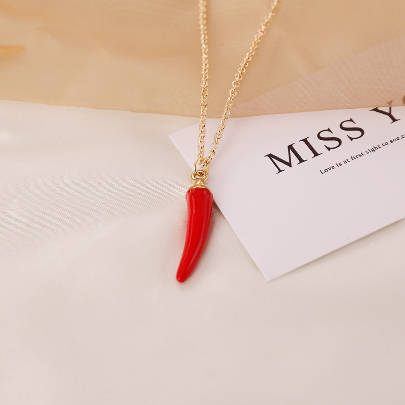 18K Gold Plated Plating Material Fashion Heart 304 Stainless Steel Alloy Stoving Varnish 18K Gold Plated Women'S Necklace