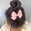 Children's cloth, hairgrip handmade with bow, cute hair accessory for princess, wholesale