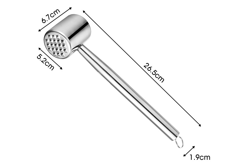 不锈钢敲肉锤/