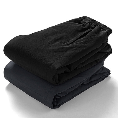 man winter Middle and old age Down pants keep warm White duck down new pattern Casual pants Cold proof Large Down cotton-padded trousers