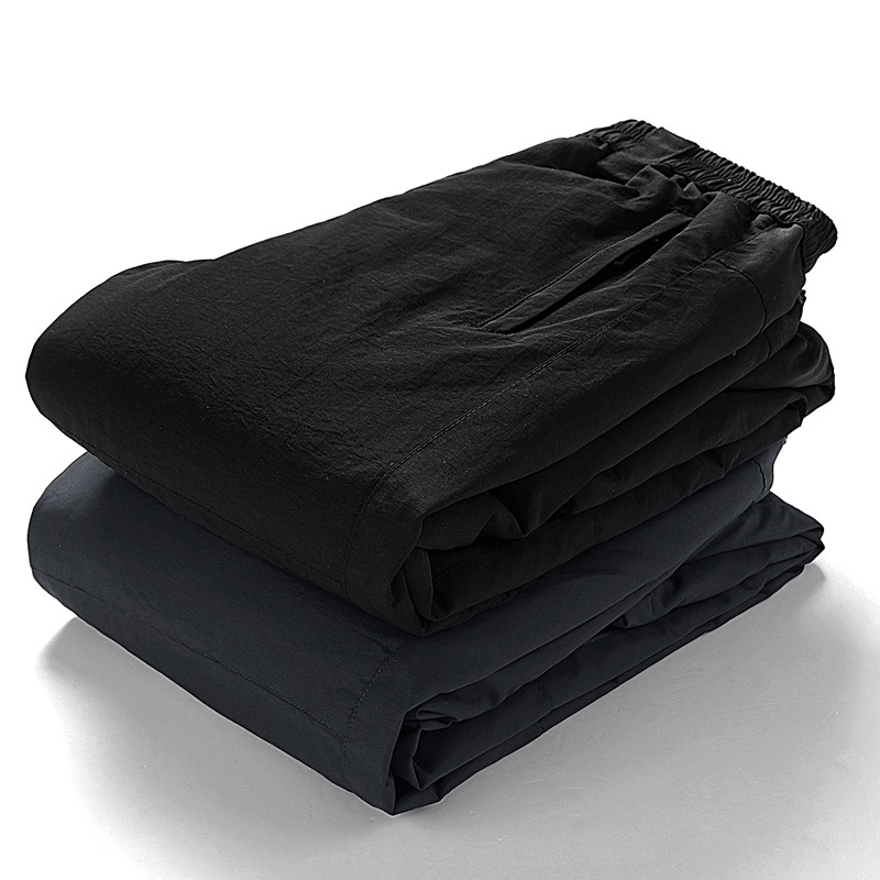 man winter Middle and old age Down pants keep warm White duck down new pattern Casual pants Cold proof Large Down cotton-padded trousers