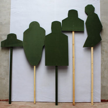 厂家现货供应训练木质靶杆标志杆体育用品塑料标杆一件代发