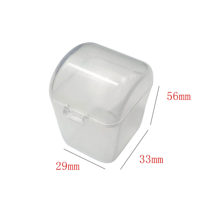 吃鸡神器透明pp盒数据线蓝牙耳机小盒耳塞塑料收纳盒透明PP盒储物