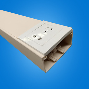 PVC塑料多功能面板线槽明装插座开关线槽厂家120x50 100x50-阿里巴巴