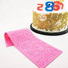 New flower vine lace cake silicone mold cake decoration lace tool Western baked lace pad LS56