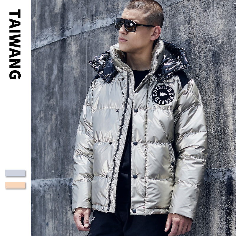 Ανδρικά Ρούχα Thai King Fashion Brand Μεταξωτό Βαμβακερό Βαμβακερό Μπουφάν Ανδρικό 2024 Χειμερινό Νέο Βαμβακερό Μπουφάν Ανδρικό Μπουφάν με Κέντημα με Γράμματα Ανδρικό Μπουφάν_voghion.com