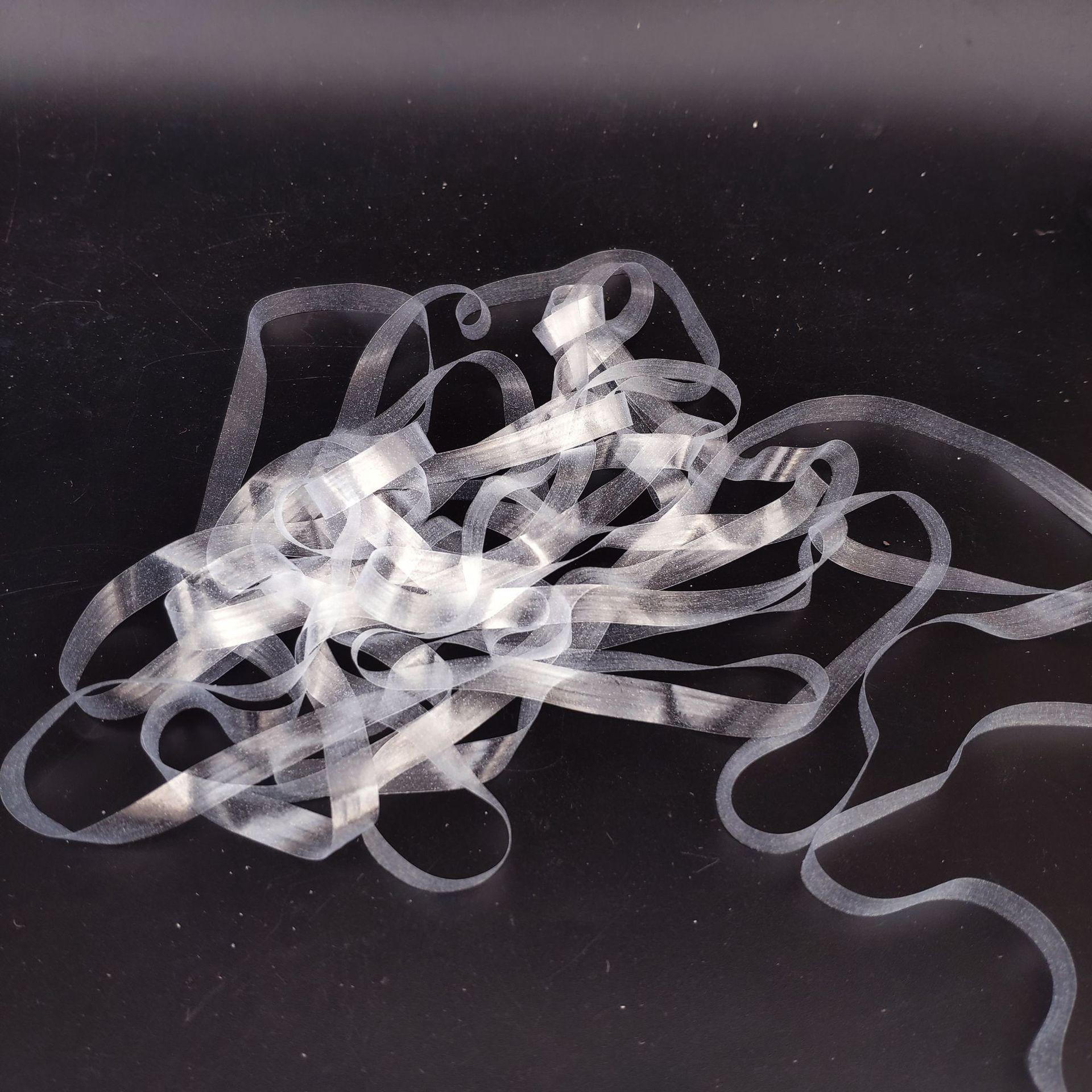 蓝光磨砂TPU松紧带/莫比龙带/护膝高弹松紧带