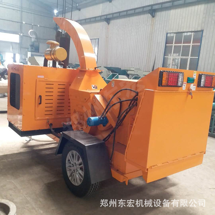 移动式粉碎机设备 树枝粉碎机  园林杂木枝条粉碎机
