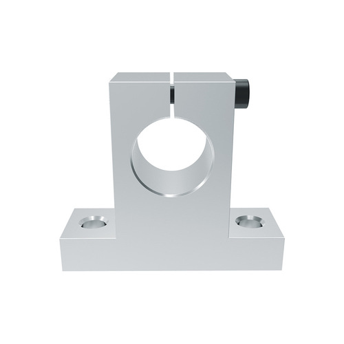 3D printer accessories Zinc alloy vertical optical axis bracket Chrome-plated rod optical rod bracket horizontal support seat SKHF