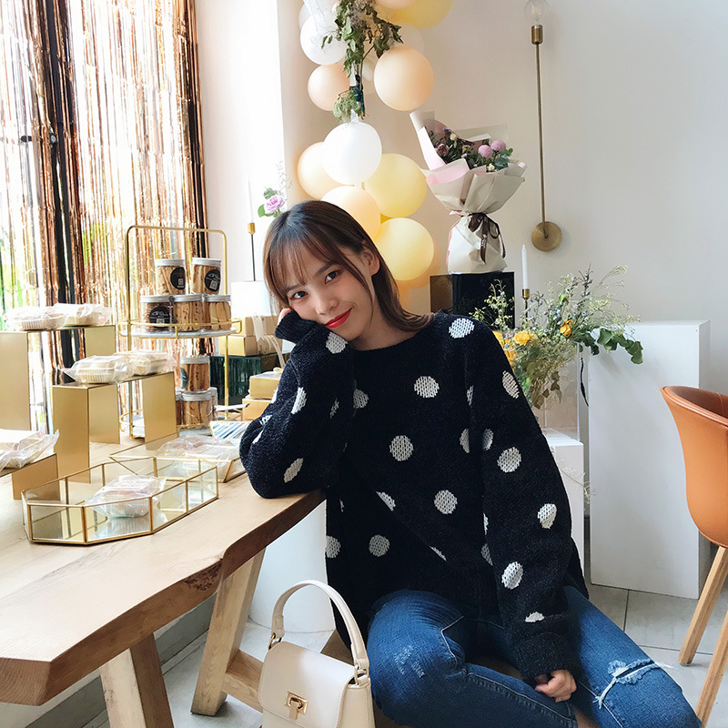 Pull femme en Fil chenille - Ref 3414832 Image 1