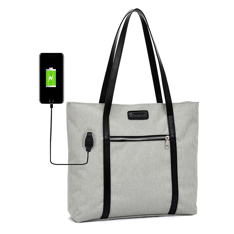 帆布托特大包包女2019新款潮韩版百搭休闲旅行包大容量手提单肩包