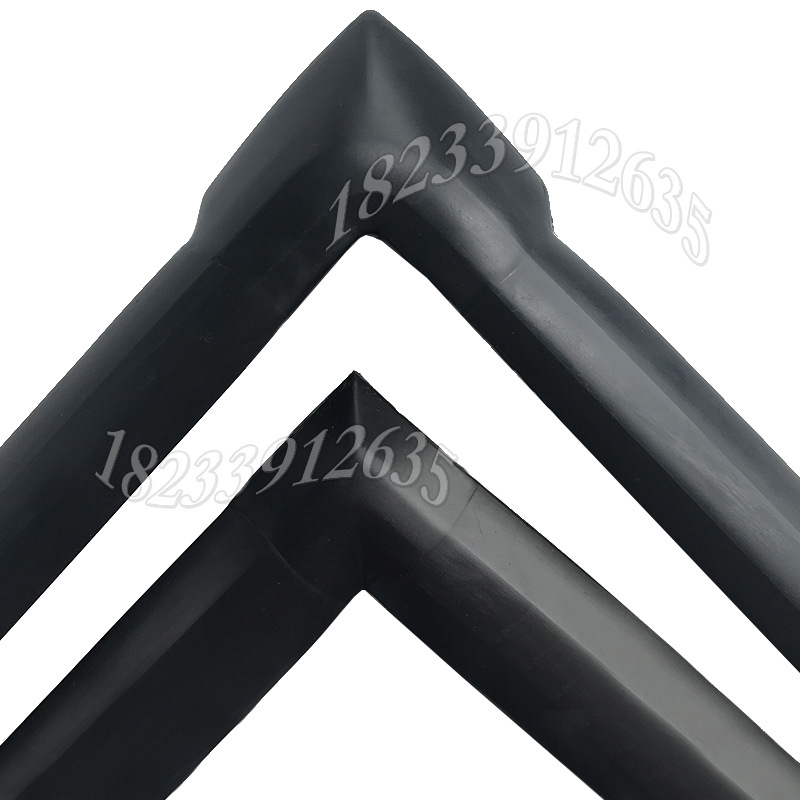 集装箱直角胶条拐角接头一体成型箱柜货柜密封条J型大包角接头胶