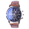 Fashionable swiss watch, belt for leisure, quartz men's watch, wholesale