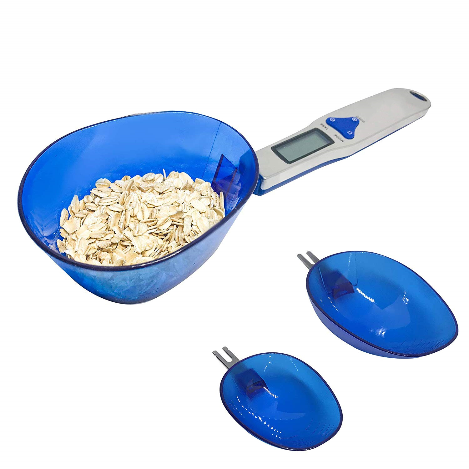 精准电子量勺克秤500克勺子秤0.1g茶叶药材烘焙称 家用厨房作料秤