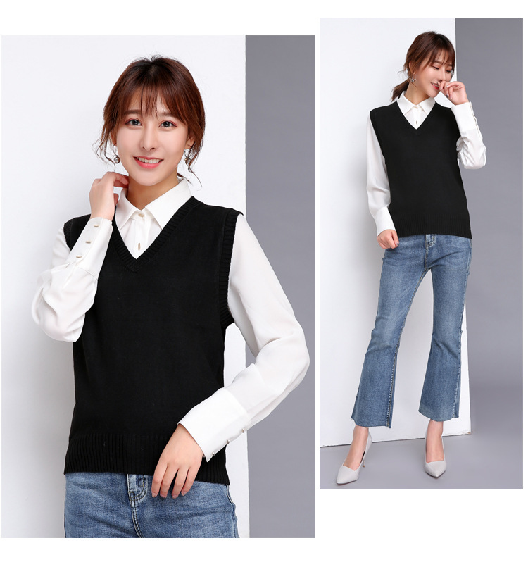 Gilet femme CACHEMIRE XIN en Tricot - Ref 3317060 Image 56