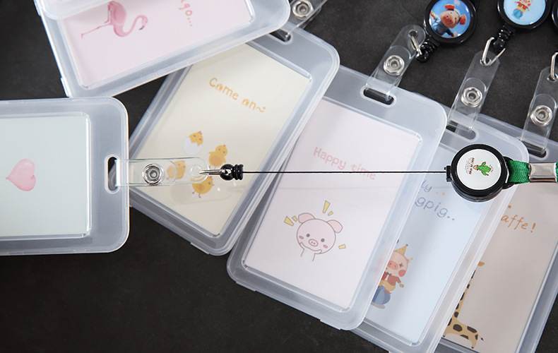 Unisex Animal Pvc Open Card Holders display picture 2