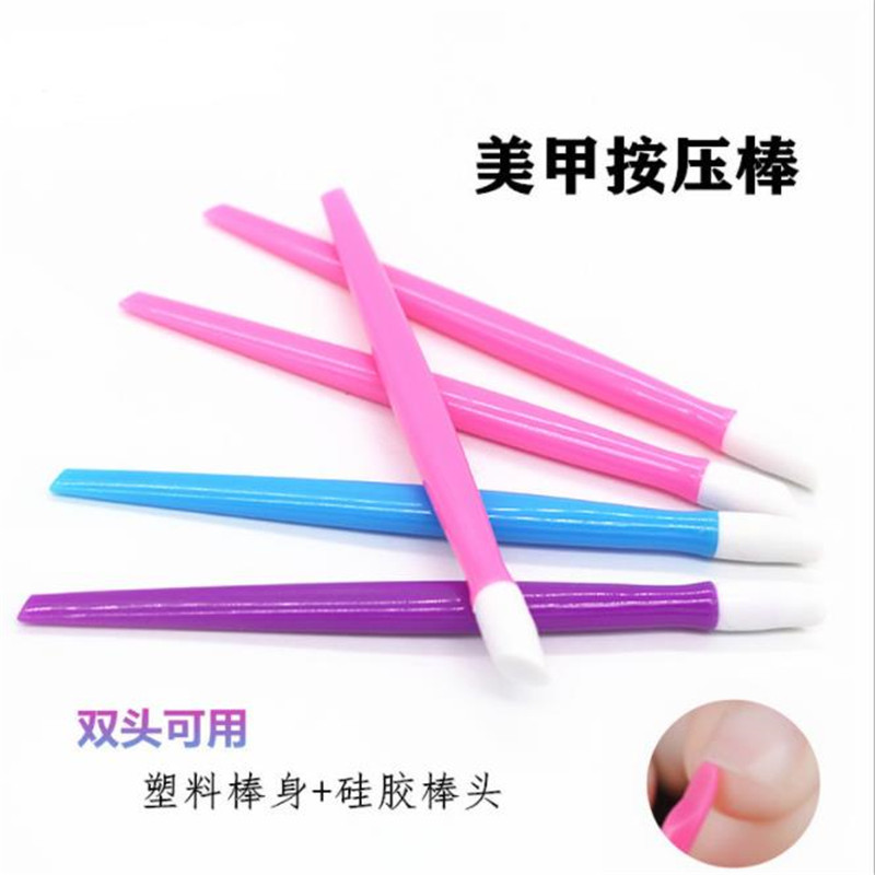 Nail art stickers pusher stick small pressure stick pusher nail polish full sticker special orange stick