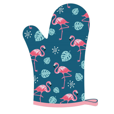 【火烈鳥手套】烘焙耐高溫微波爐烤箱隔熱手套廠家