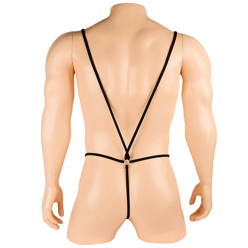 叶子媚 Underwear, men's pants, sexy transparent suspenders, Aliexpress