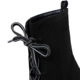 8788-6 Korean winter fashion all-around women's boots thin heel high heel cross strap show thin slim wool short boots