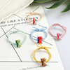 Cartoon dinosaur, hair rope, ponytail, accessory, Korean style, simple and elegant design