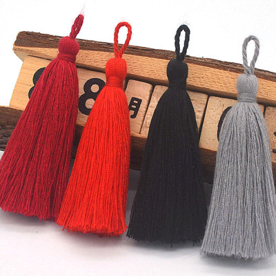 2022新款棉线流苏穗子抱枕围巾服装辅料流苏吊穗涤纶缝纫线棉流苏|ms