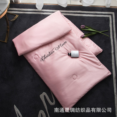 washing Real silk Cool in summer Embroidery air conditioner quilt Double Pleasantly cool summer student dormitory wholesale goods in stock