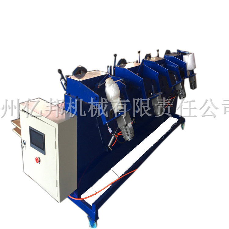 4锭带磅计重型草丙球机数控多头打球机球型好重量