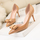 The 899-8 han edition style high heel with paint pointed hollow out sexy thin bowknot heels single woman shoes