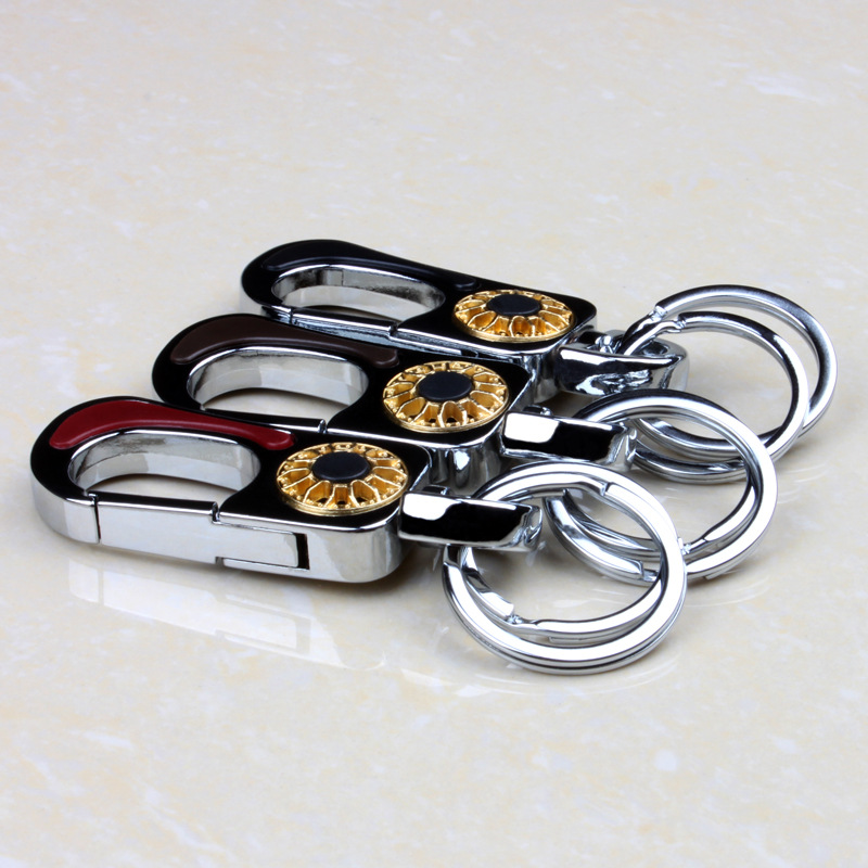 金属钥匙扣 腰挂汽车钥匙链圈挂件 定制 创意礼品