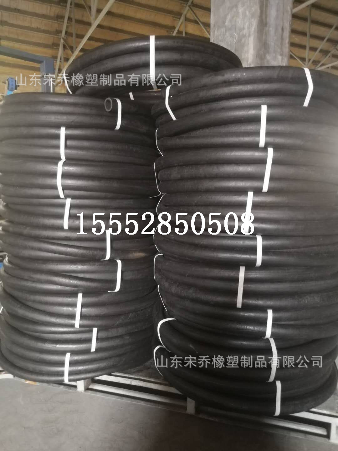 DN19,25,32,38,51mm输水输油夹布橡胶管光面麻面夹布橡胶管