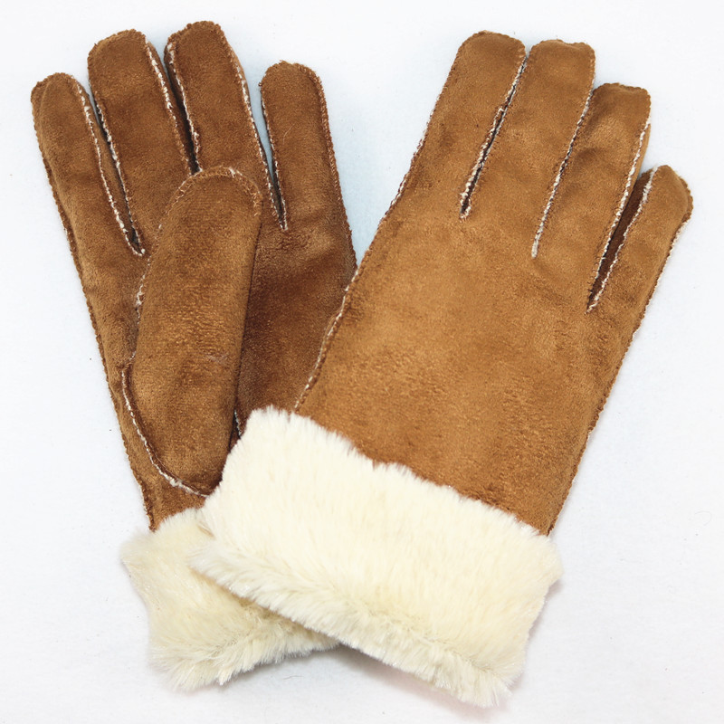 Faux Rabbit Fur Gloves