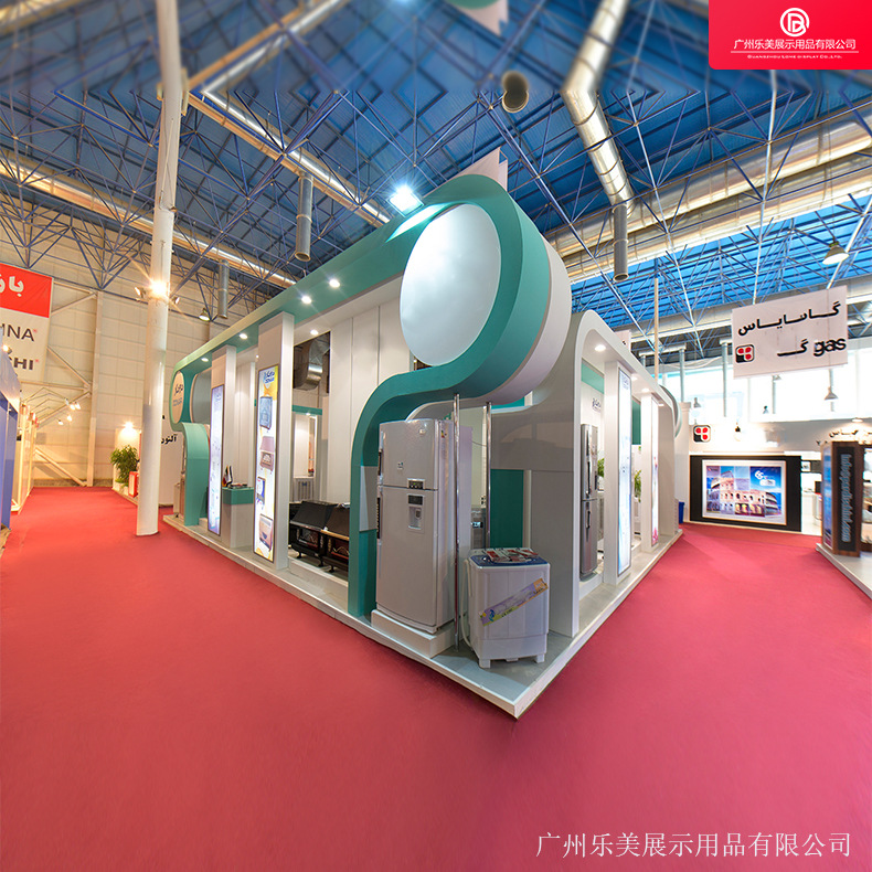 广州厂家定制高端电器展示柜电器展示架电器展厅