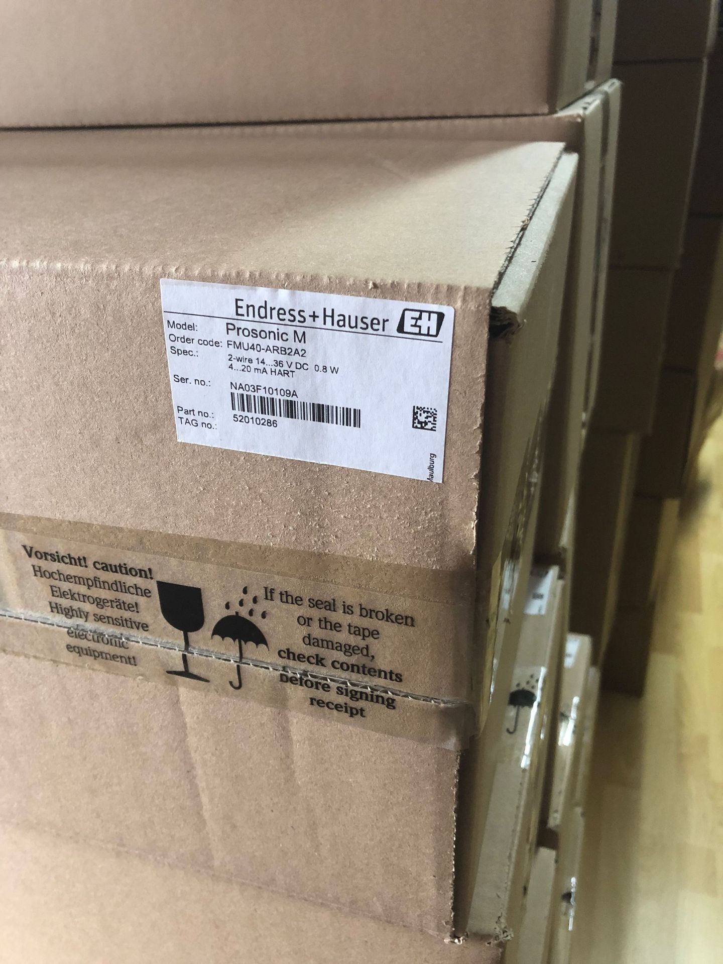 德国E+H 超声波液位计 FMU40-ARB2A2 库存现货