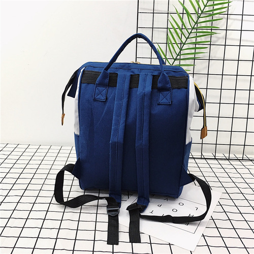 Cross-border mommy bag, wet and dry separate backpack, large-capacity thermal insulation student school bag, multi-functional storage travel bag