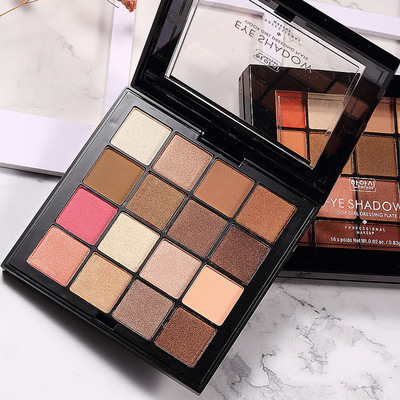 ins超火平價16色眼影盤女 大地色啞光裸妝韓國初學者少女系