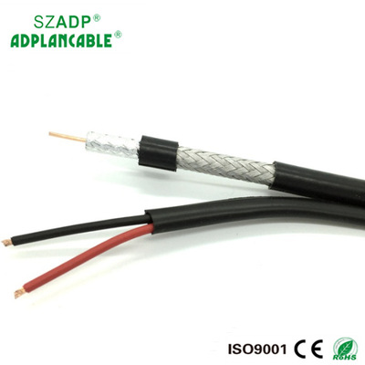 Продажа коаксиальной линии RF RG6+2C, интегрированной линии мониторинга коаксиальной линии электропередачи