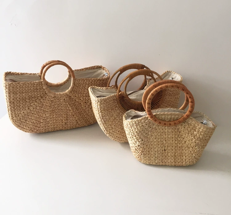Vietnamese grass editor bag, reed hand -made handbag