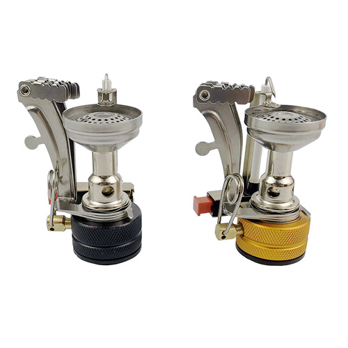 Amazon's best selling outdoor stove camping stove ultra-light mini all-in-one portable gas stove stainless steel picnic stove