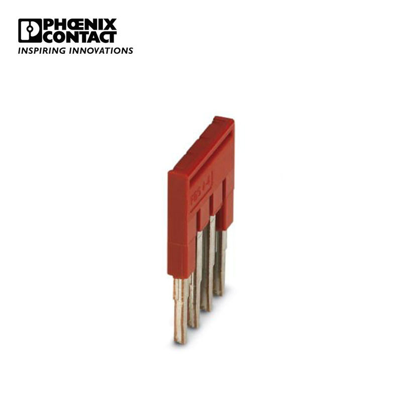菲尼克斯 附件短接片红色插拔式桥接件 - FBS 4-4 - 3030132-50