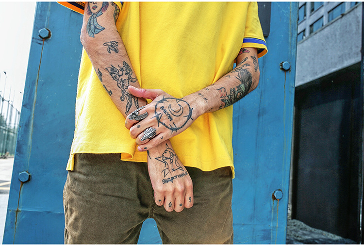 Title 10, Anello Uomo Vintage Ice Field Testa di Lupo