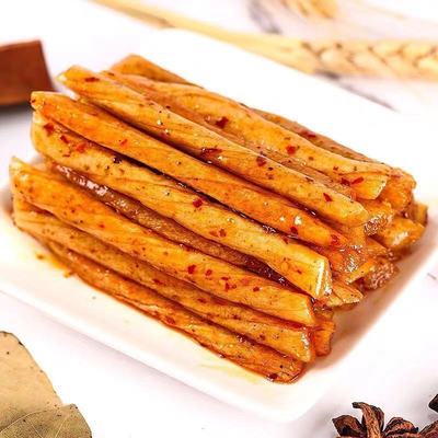 现货批发馋大嘴巴素牛筋 90g休闲食品素食辣条 开袋即可食用|ru